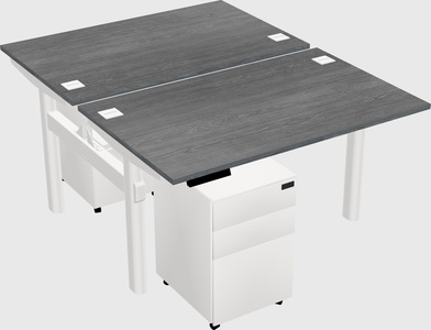 Shared electric desk
