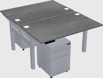 Shared electric desk