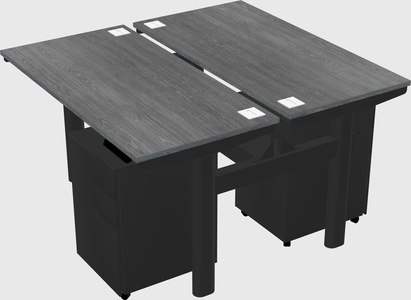 Shared electric desk