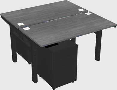 Shared electric desk