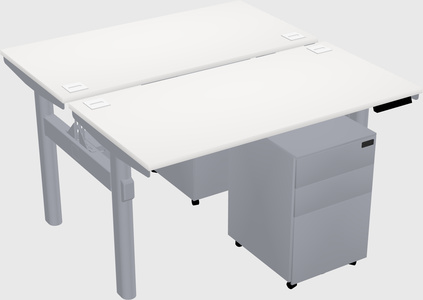 Shared electric desk