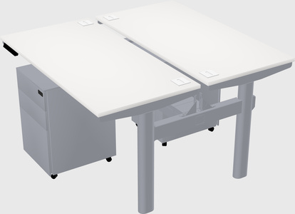 Shared electric desk