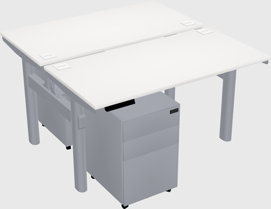 Shared electric desk