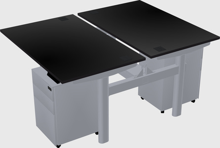 Shared electric desk