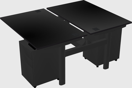 Shared electric desk