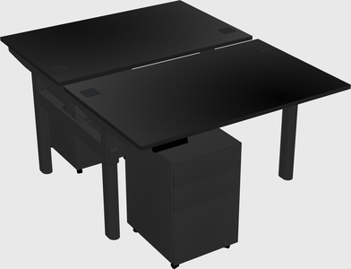 Shared electric desk