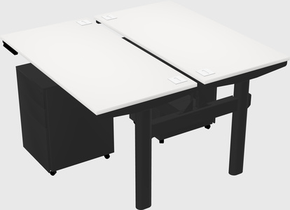 Shared electric desk