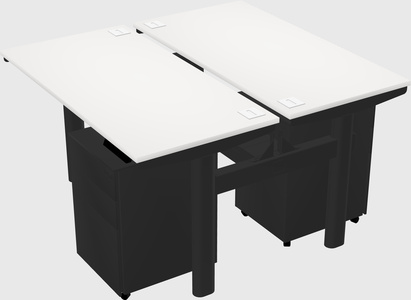 Shared electric desk