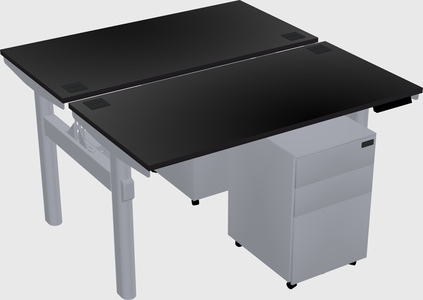Shared electric desk