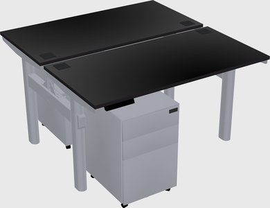 Shared electric desk