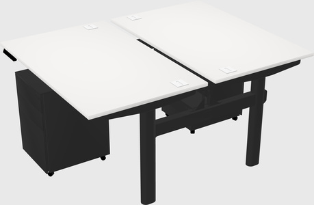 Shared electric desk
