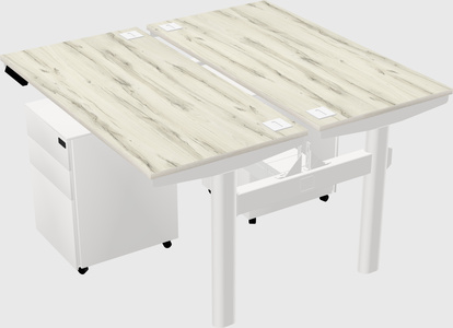 Shared electric desk