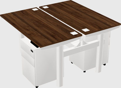 Shared electric desk