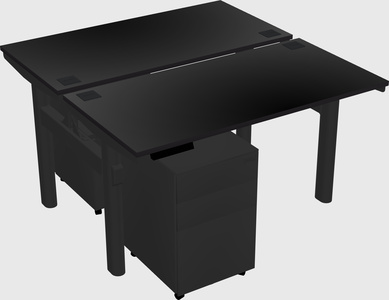 Shared electric desk