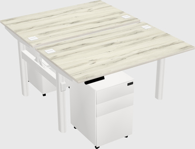 Shared electric desk