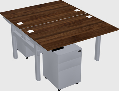 Shared electric desk