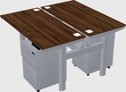 Shared electric desk