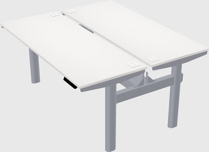 Shared electric desk