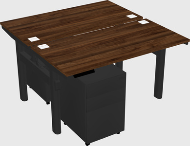 Shared electric desk