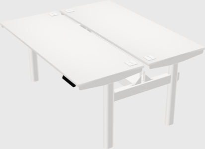 Shared electric desk