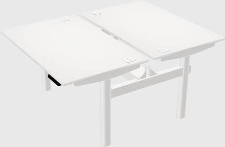 Shared electric desk