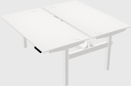 Shared electric desk