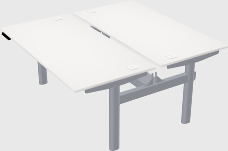 Shared electric desk
