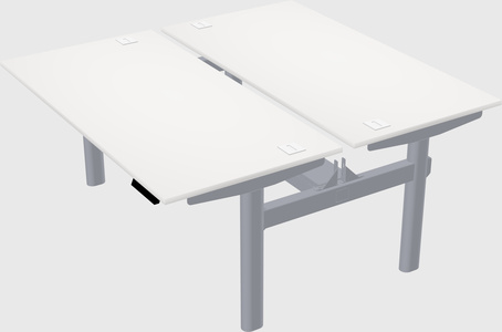 Shared electric desk