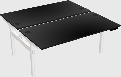 Shared electric desk