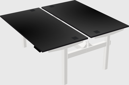 Shared electric desk