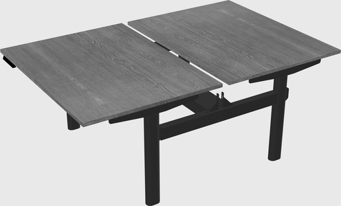 Shared electric desk