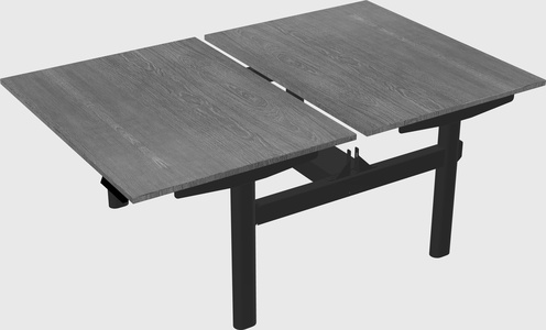 Shared electric desk