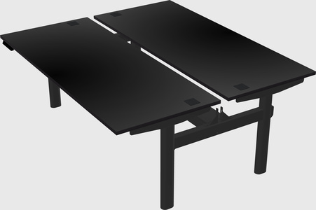 Shared electric desk