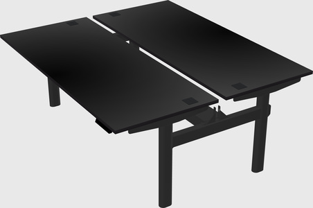 Shared electric desk
