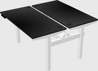 Shared electric desk