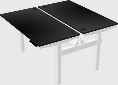 Shared electric desk