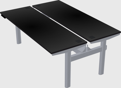 Shared electric desk