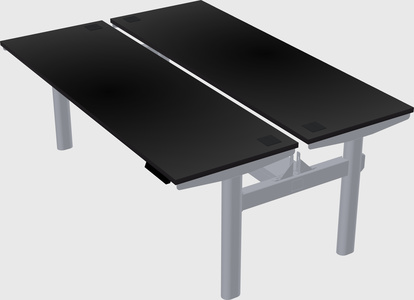 Shared electric desk