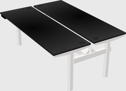 Shared electric desk