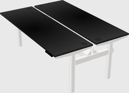 Shared electric desk