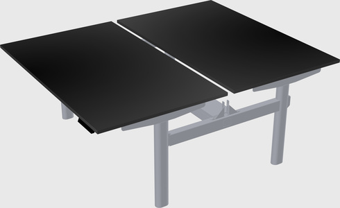 Shared electric desk