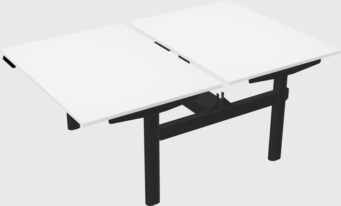 Shared electric desk