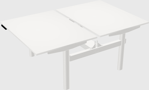 Shared electric desk