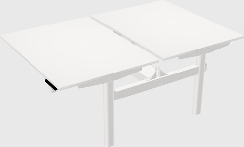 Shared electric desk