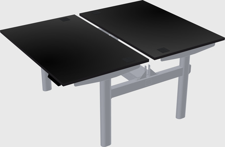 Shared electric desk