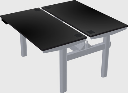 Shared electric desk