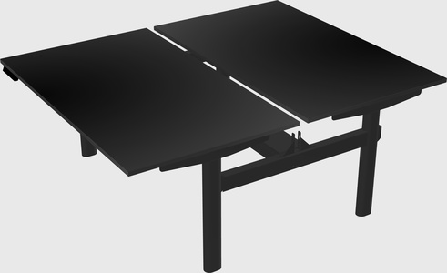 Shared electric desk
