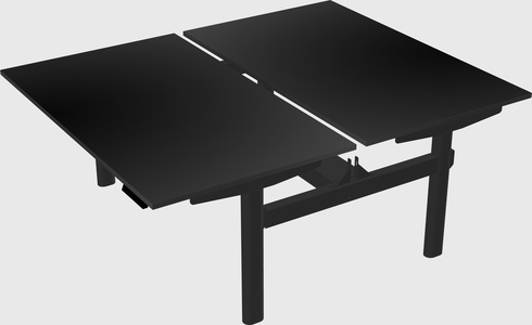 Shared electric desk