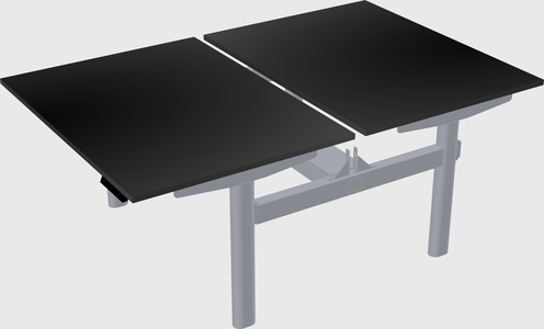 Shared electric desk