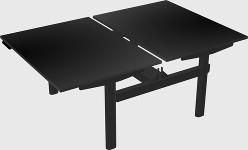 Shared electric desk